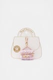 Mini Tweed Bag Charm  Soft Lilac  hi-res