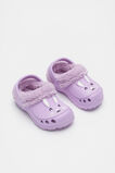 Bunny Fur Lined Clog  Soft Lilac  hi-res