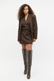 Lofty V Neck Vest  Dark Espresso Marle  hi-res