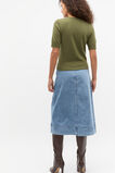 Merino Wool Crew Neck Tee  Rainforest  hi-res