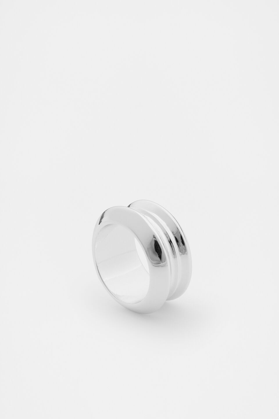 Crooked Ring  Silver