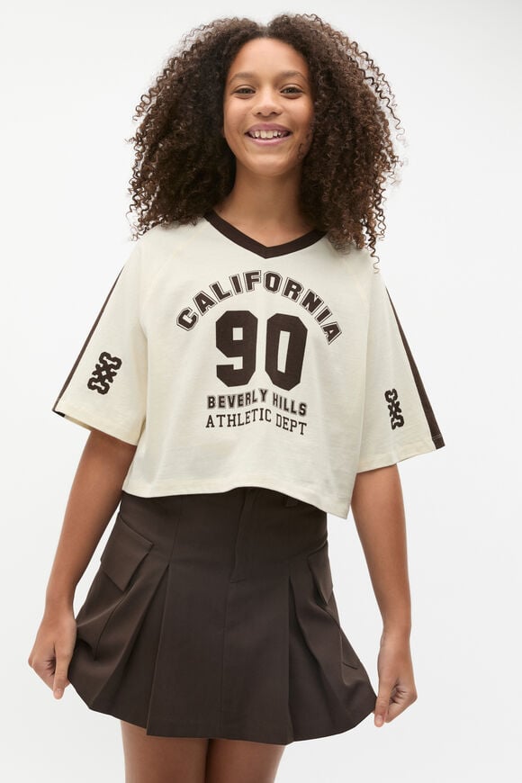 Varsity Tee  Rich Cream  hi-res