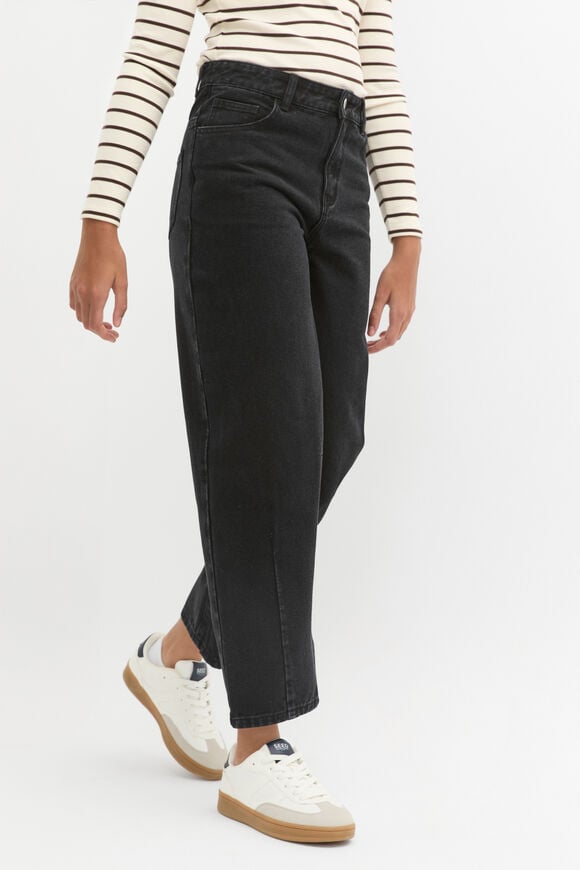 Barrel Jean  Black  hi-res
