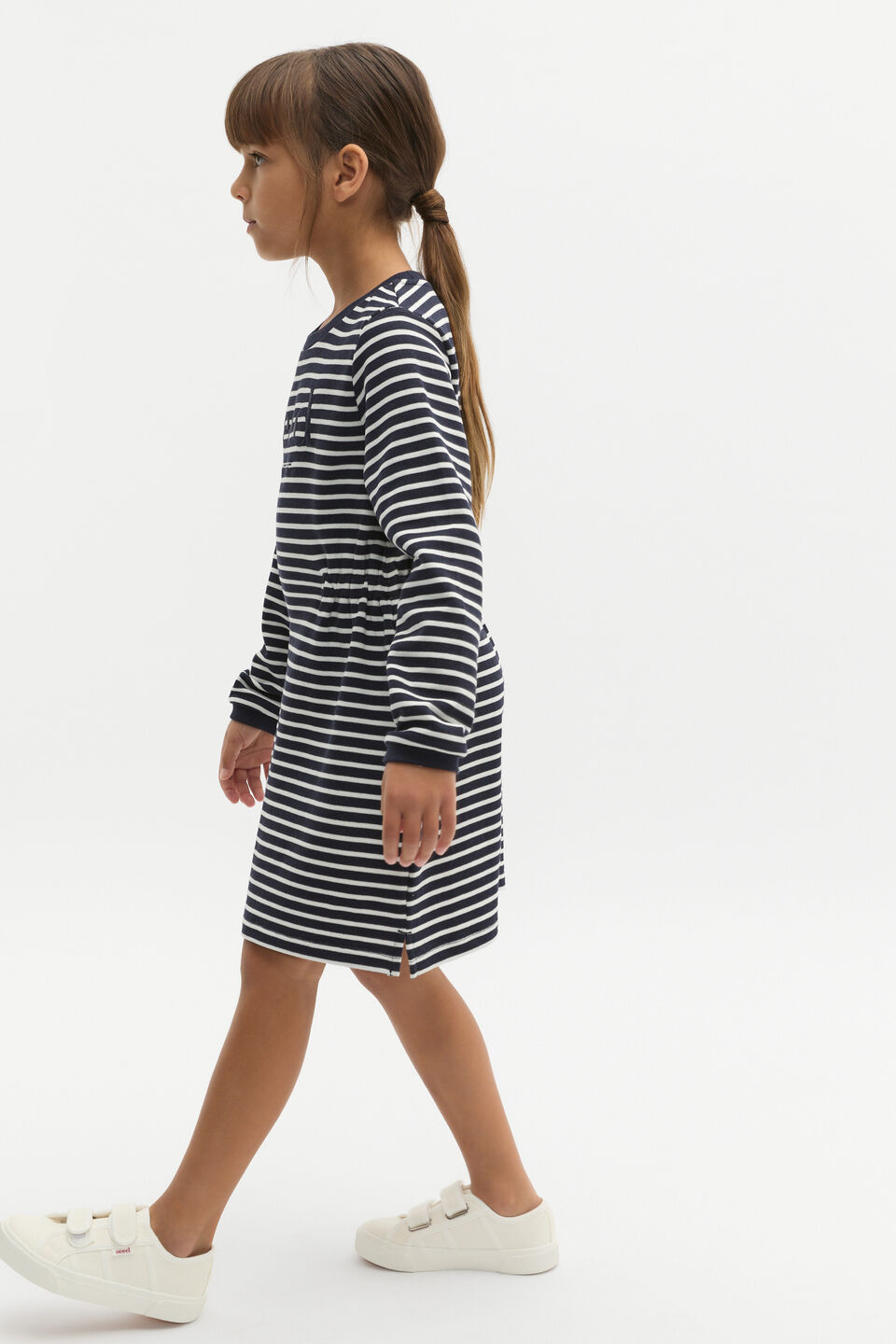Essential Logo Dress  Midnight Blue