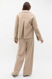 Wool Blend Swing Jacket  Cookie Multi  hi-res
