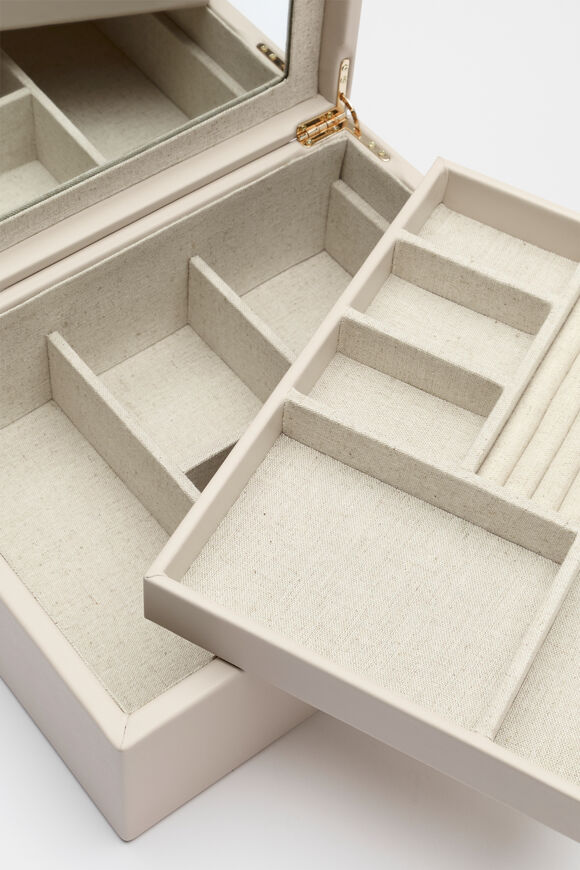 Large Jewellery Box  Oat  hi-res
