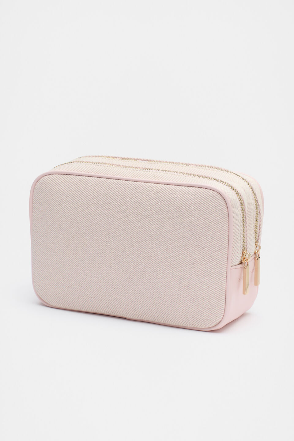 Initials Make Up Bag Rose Petal  S