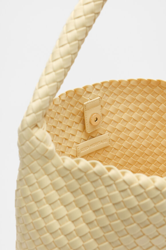 Woven Textured Tote  Marzipan  hi-res