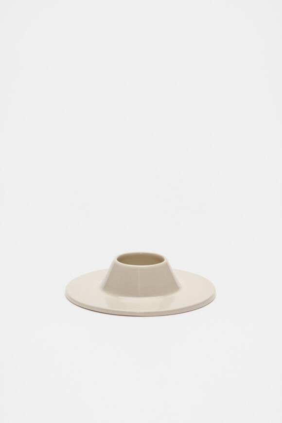 Aamira Egg Cup  Alabaster  hi-res