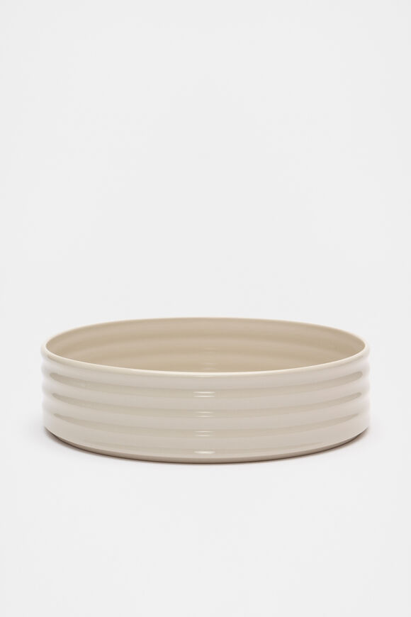 Coco Serving Bowl  Alabaster  hi-res