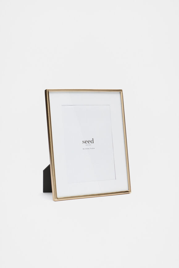 Casey Medium Photo Frame  Gold  hi-res
