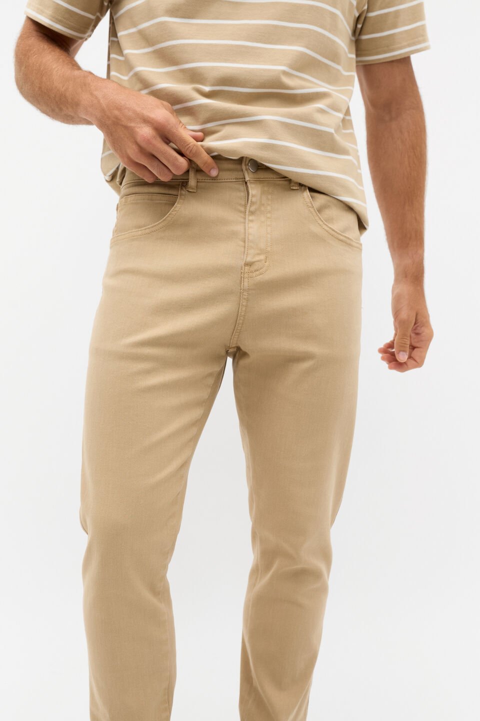 Five Pocket Pant  Cashew