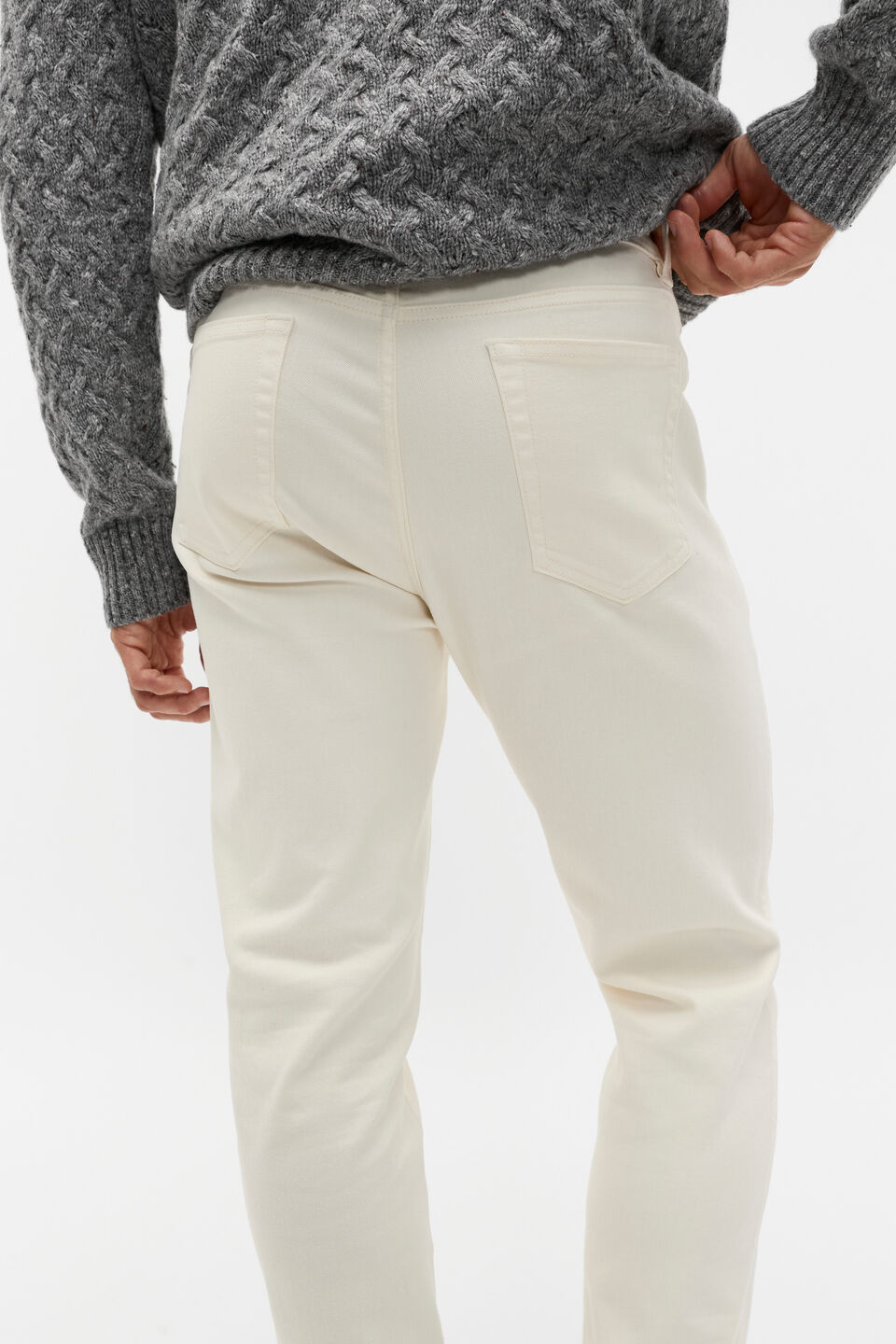 Five Pocket Pant  Ivory