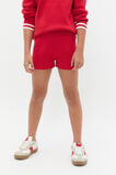 Sporty Knit Short  Chilli Red  hi-res