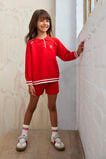 Sporty Knit Short  Chilli Red  hi-res