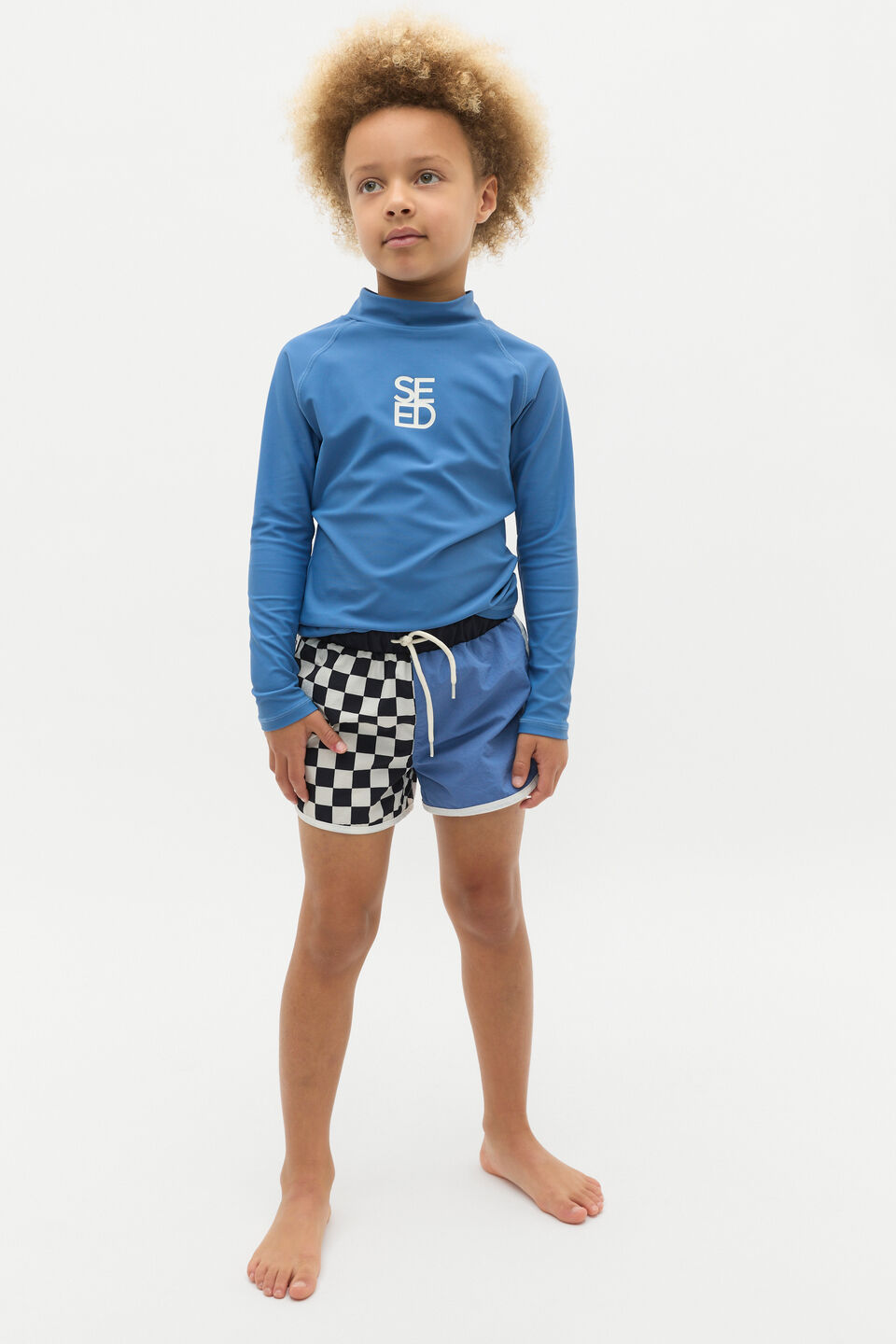 Colourblock Swim Short  Multi