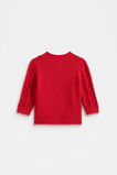 Cable Cardigan  Chilli Red  hi-res
