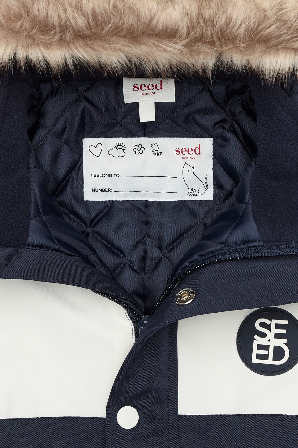 Snow Suit  Blue Multi
