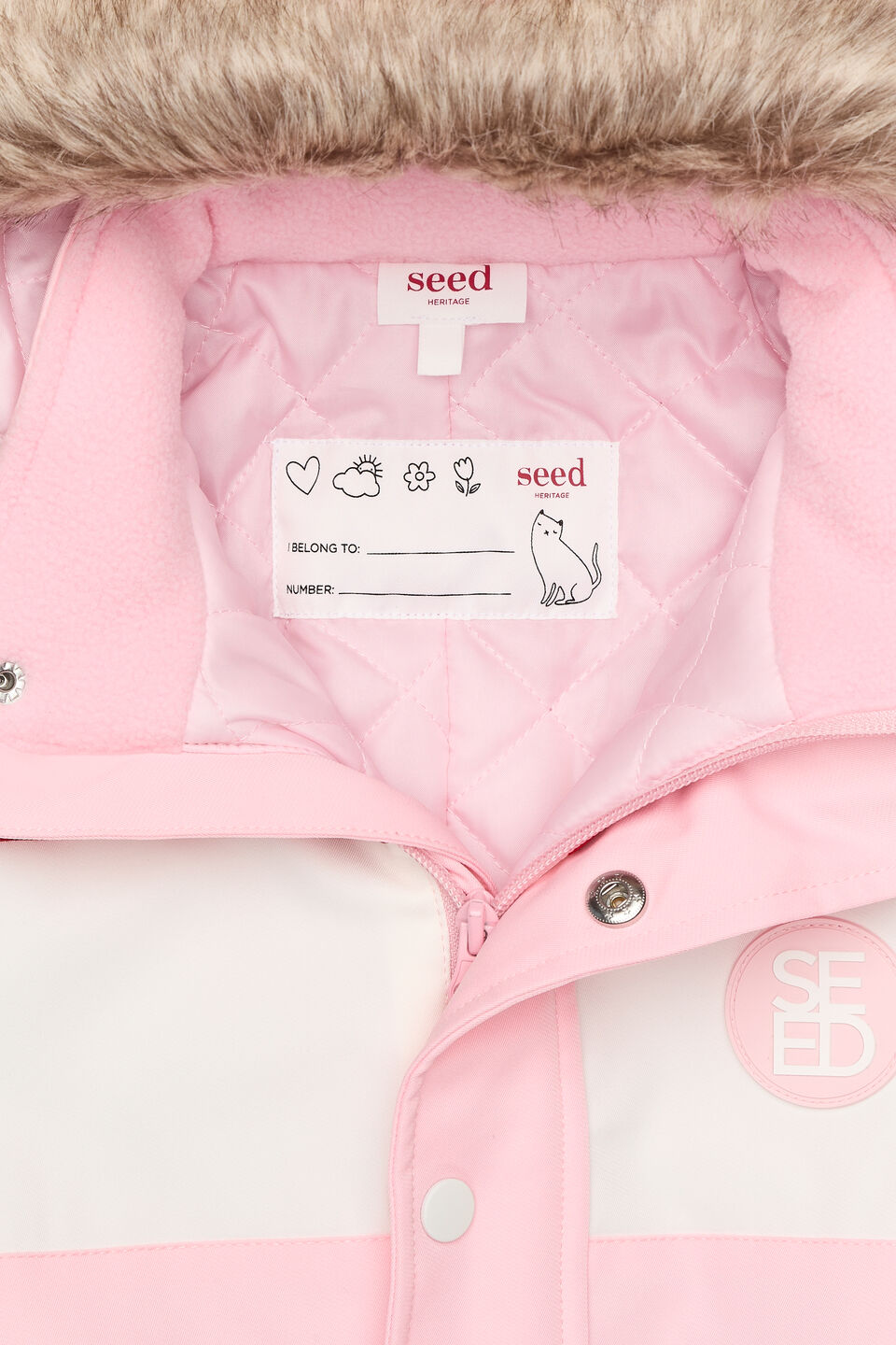 Snow Suit  Pink Multi