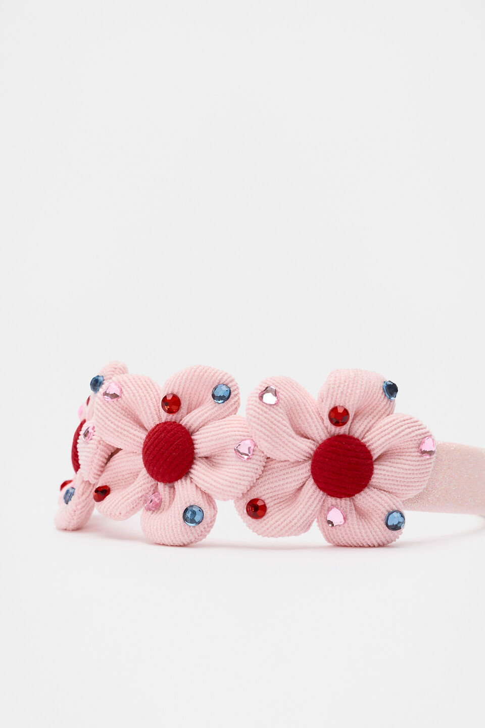 Cord Flower Headband  Multi