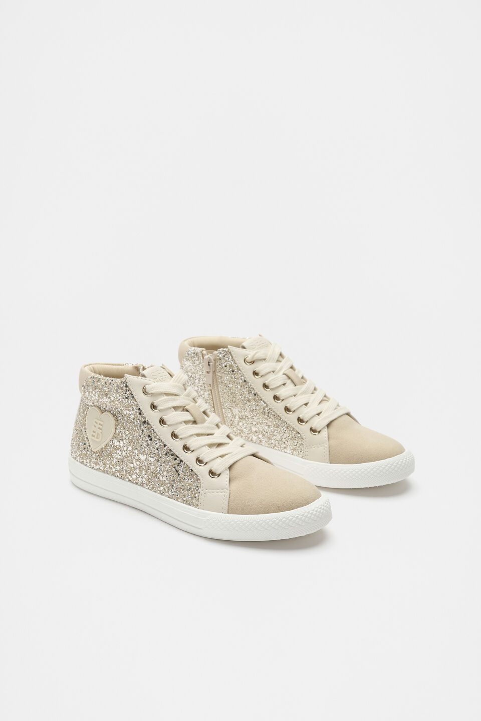 Glitter high top  Salted Caramel