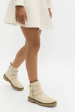 Rib Biker Boot  Latte  hi-res