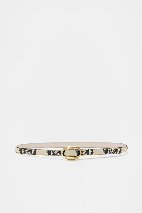 Carmen Snake Print Belt  Snake Print  hi-res