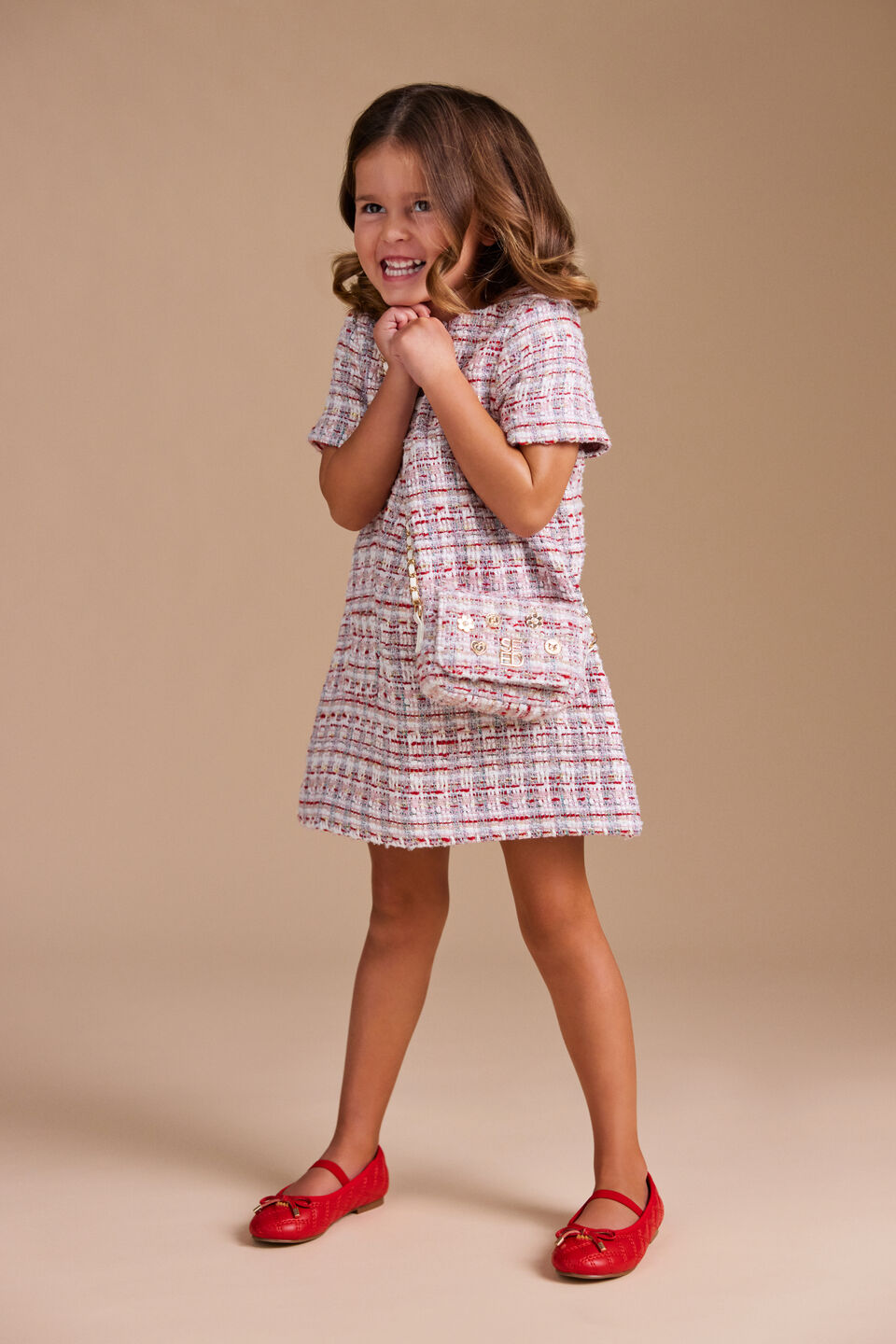 Tweed Dress  Multi
