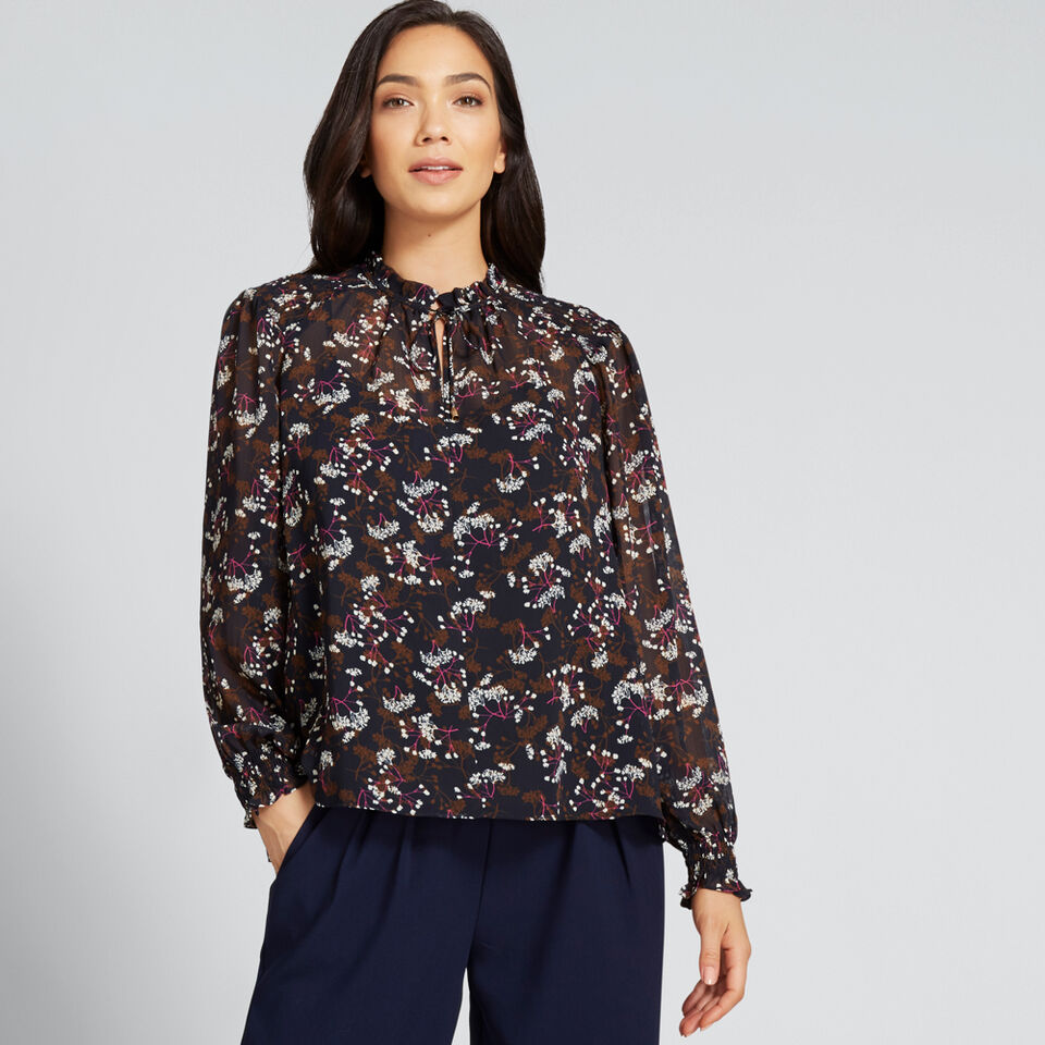 Pretty Floral Blouse  