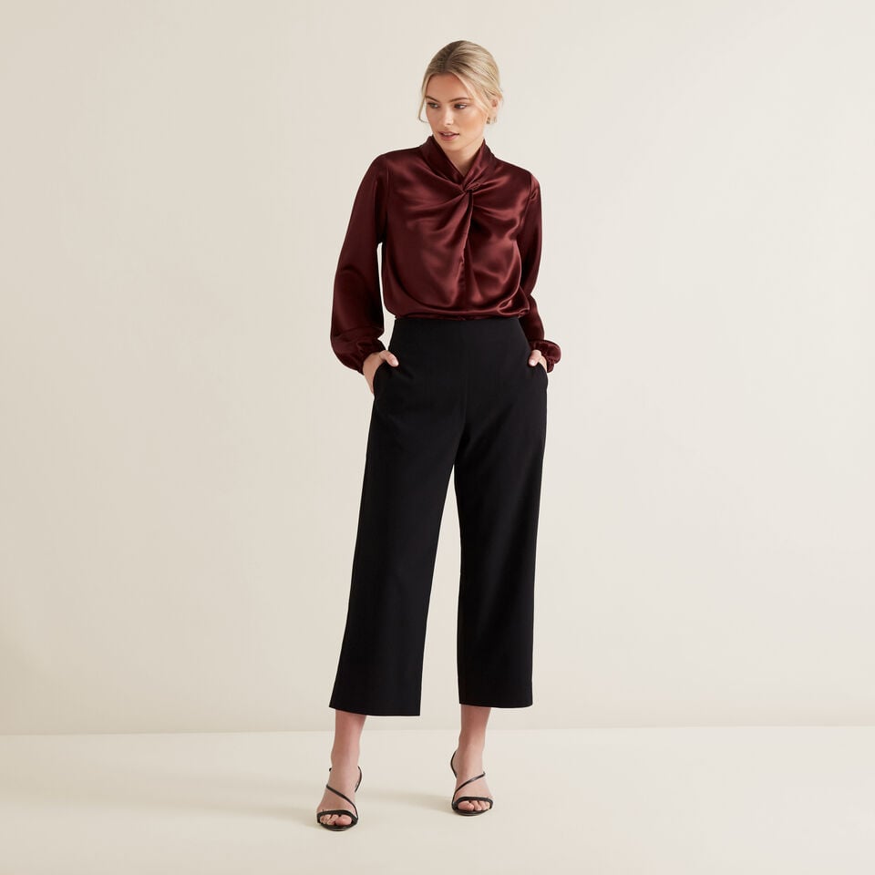 Straight Leg Pants  