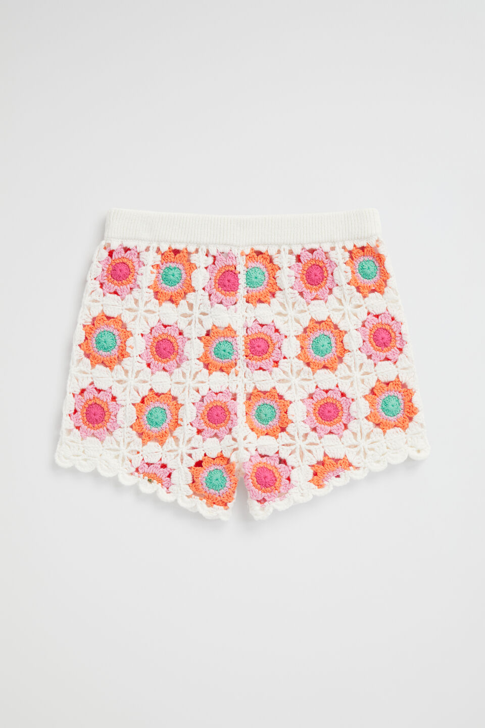 Crochet Short  Multi