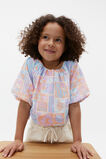 Abstract Print Top  Milk  hi-res