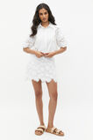 Lace Broderie Shirt  Whisper White  hi-res