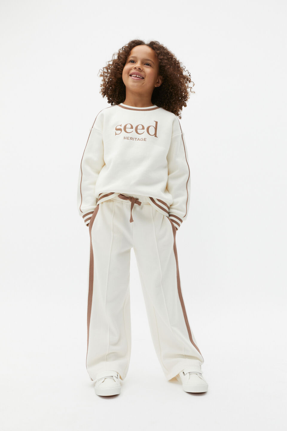 Essential Track Pant  Classic Cream