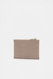 Knit Zip Purse  Cookie  hi-res
