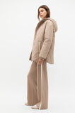Boxy Quilted Jacket  Cookie  hi-res