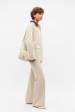 Contrast Collar Jacket  Oat  hi-res