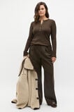 Core Rib Henley Top  Dark Espresso  hi-res