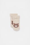 Terry Bear Sock  Oat  hi-res