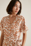 Paisley Wrap Jumpsuit    hi-res