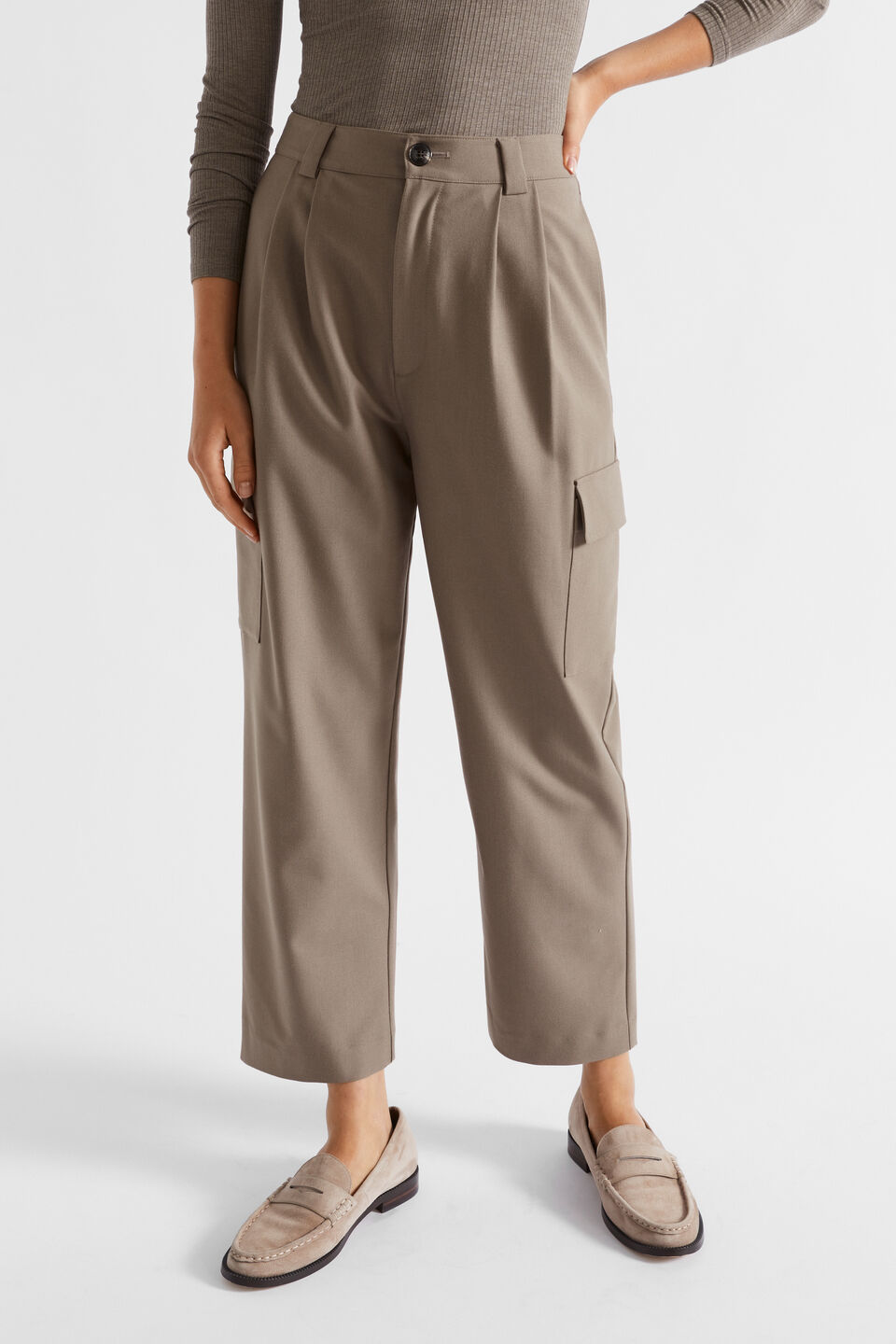 Cargo Trouser  Hazel