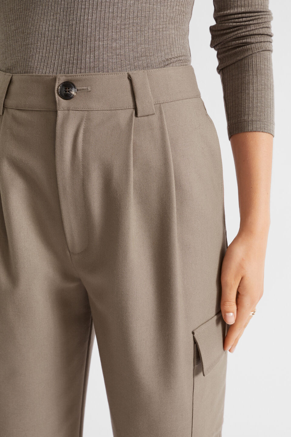 Cargo Trouser  Hazel
