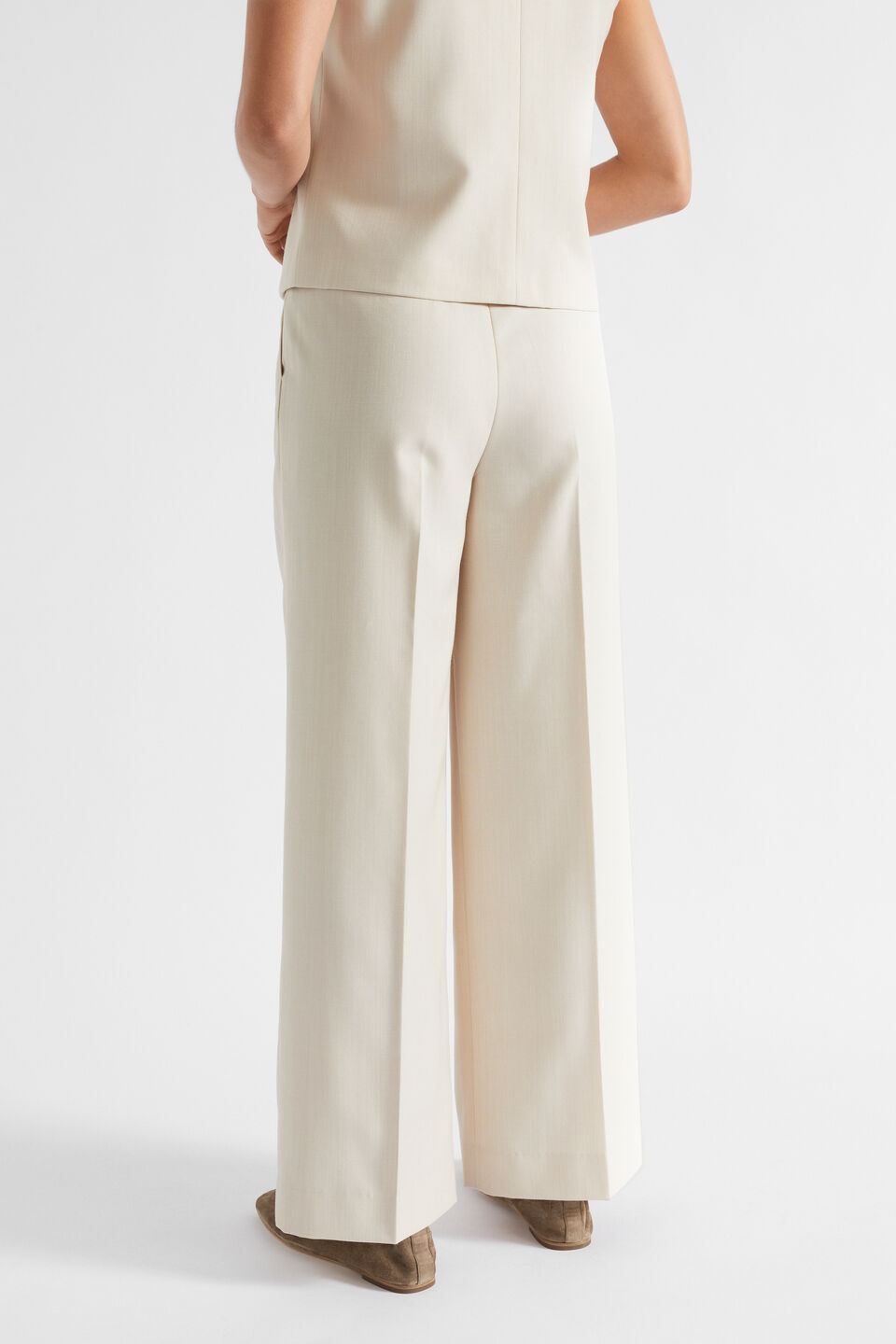 Crossdye Suit Pant  Vanilla Cream Crossdye