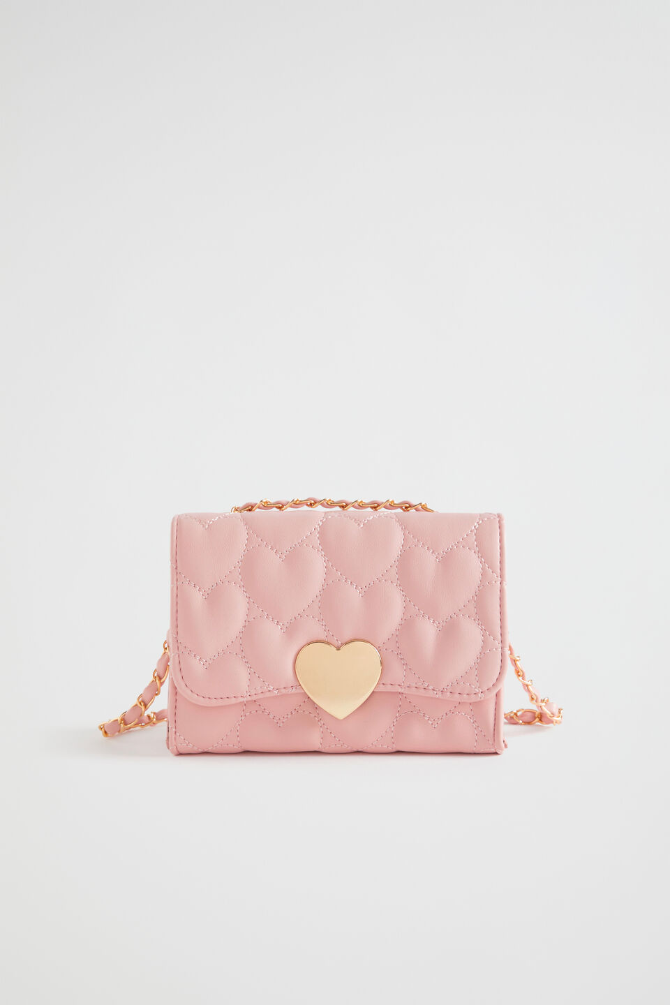 Heart Quilted Sling  Dusty Rose