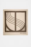 Seed Emblem Monochrome Scarf  Affogato  hi-res