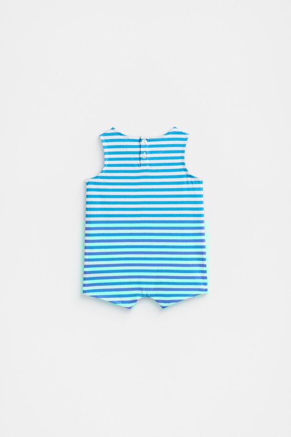 Stripe Romper  Amalfi  hi-res