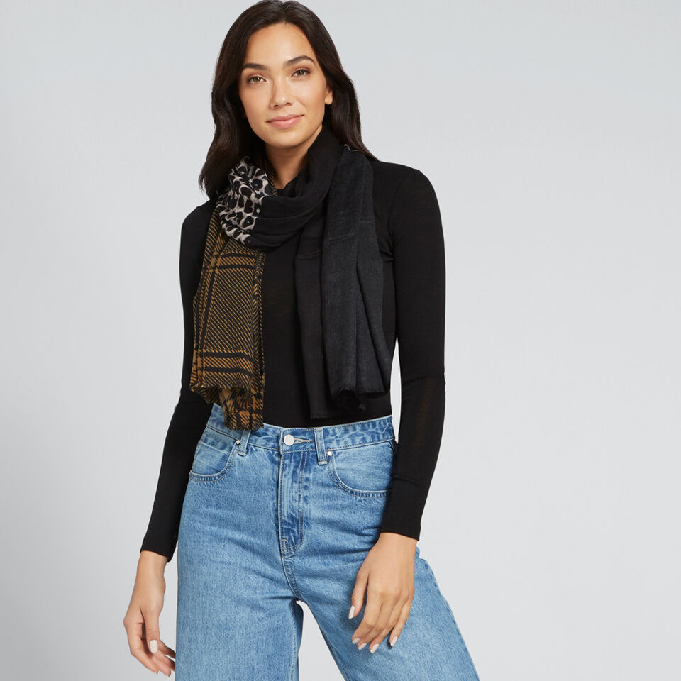 Multi Pattern Scarf  