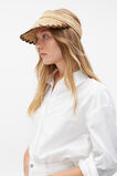 Scallop Trim Visor  Cinnamon Spice  hi-res