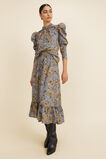 Floral Puff Sleeve Blouse  Turmeric Floral  hi-res
