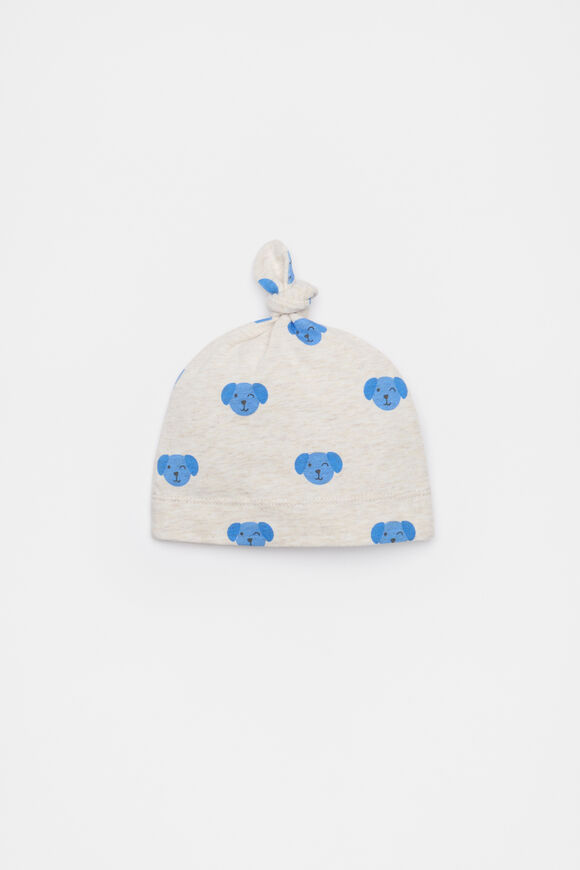 Dog Knot Hat  Natural Marle  hi-res